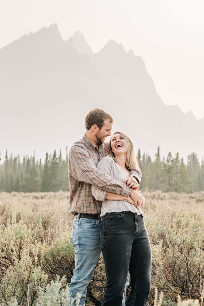 Couple's session Cascade Canyon Turnout