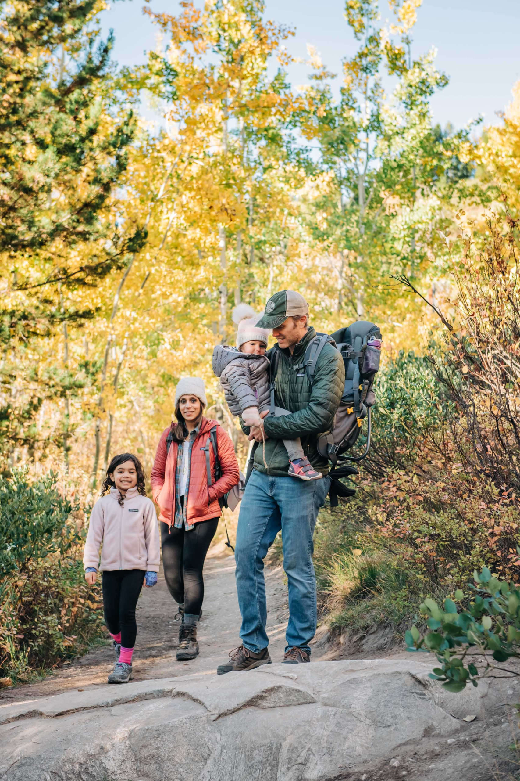 Ali Family Adventure Portrait Session Hiking