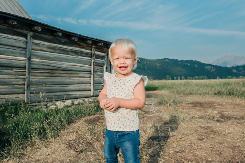 DeJonge Child Session Mormon Row 