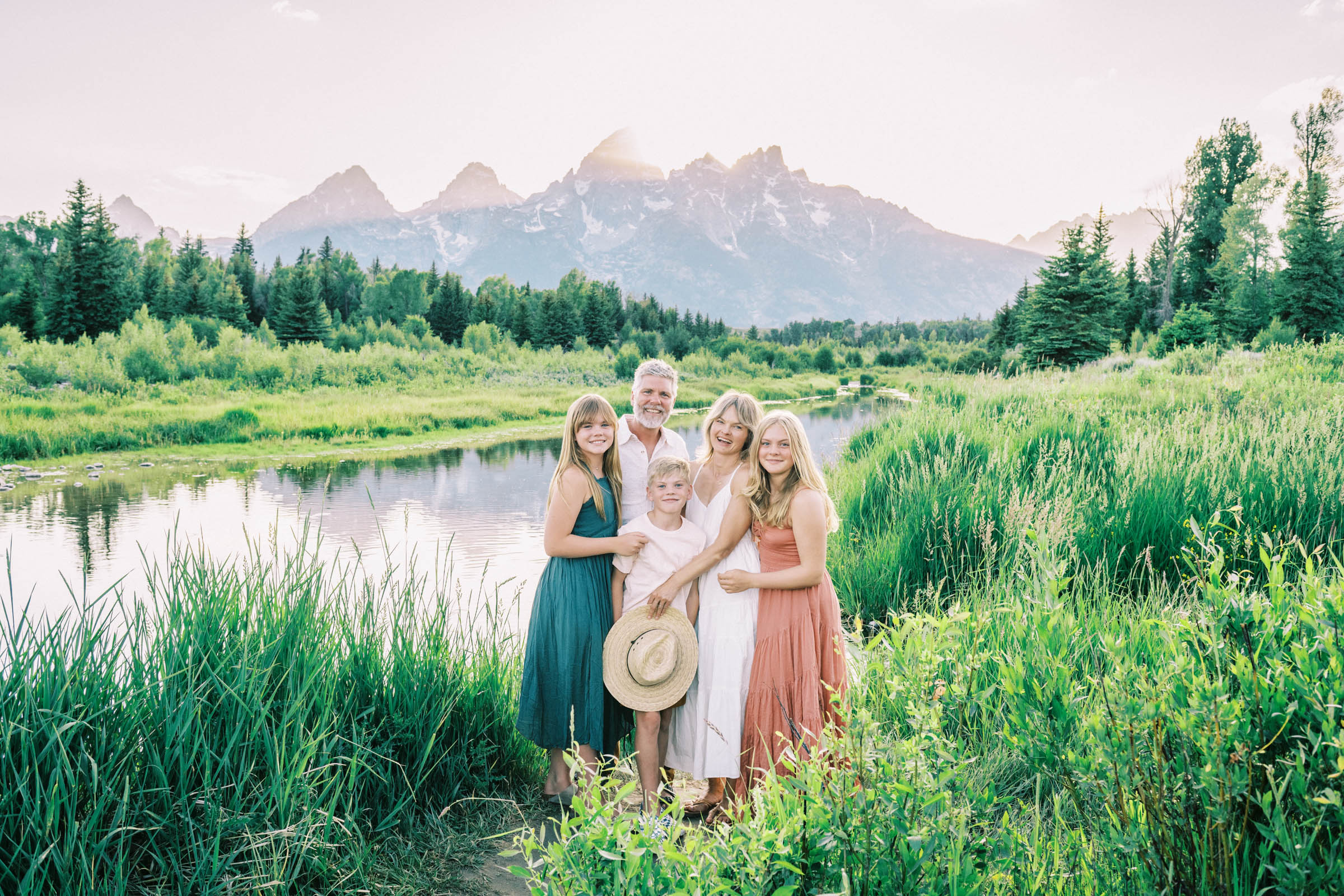 family portraits in Schwabacher Landing