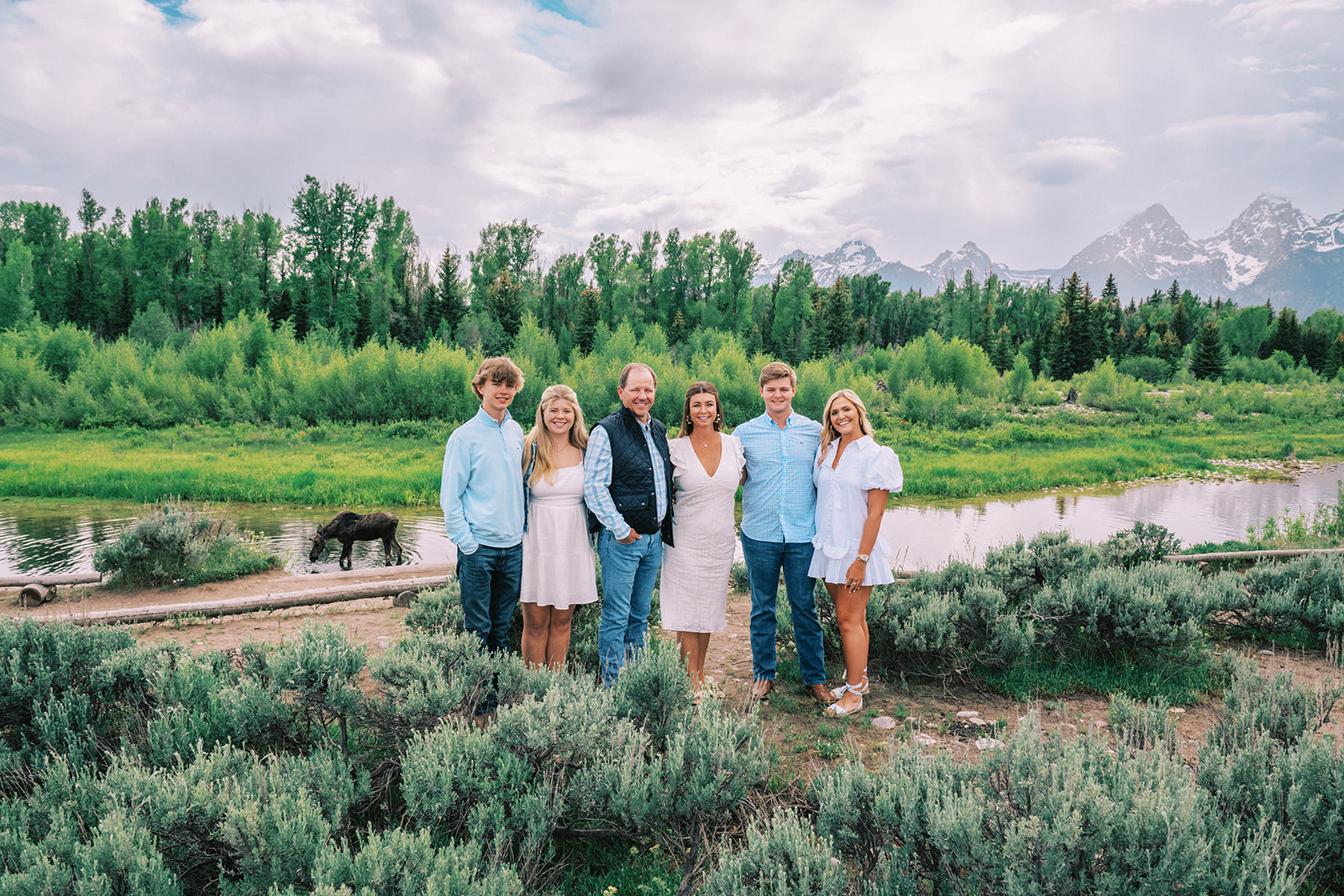 Summer Family Session in Tetons