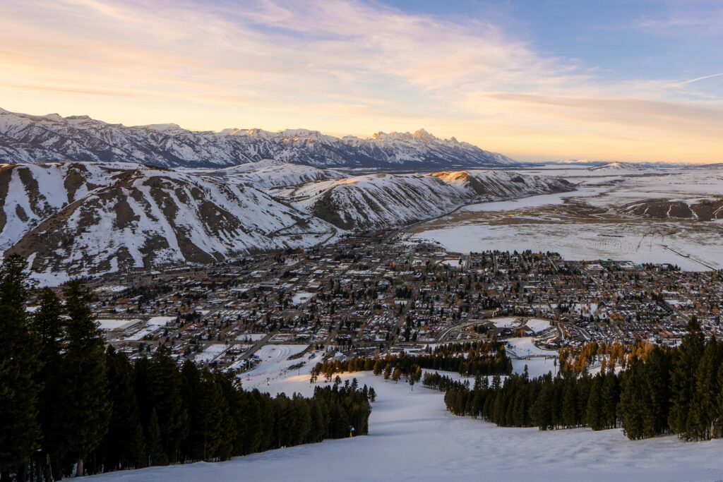 Jackson Hole city scape