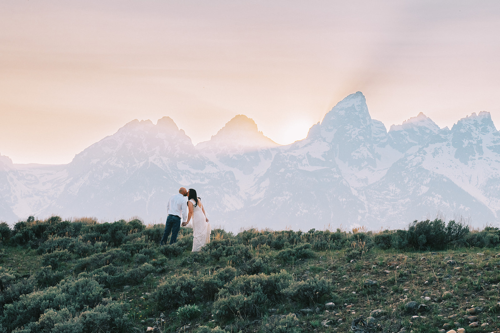 honeymoon photos in GTNP